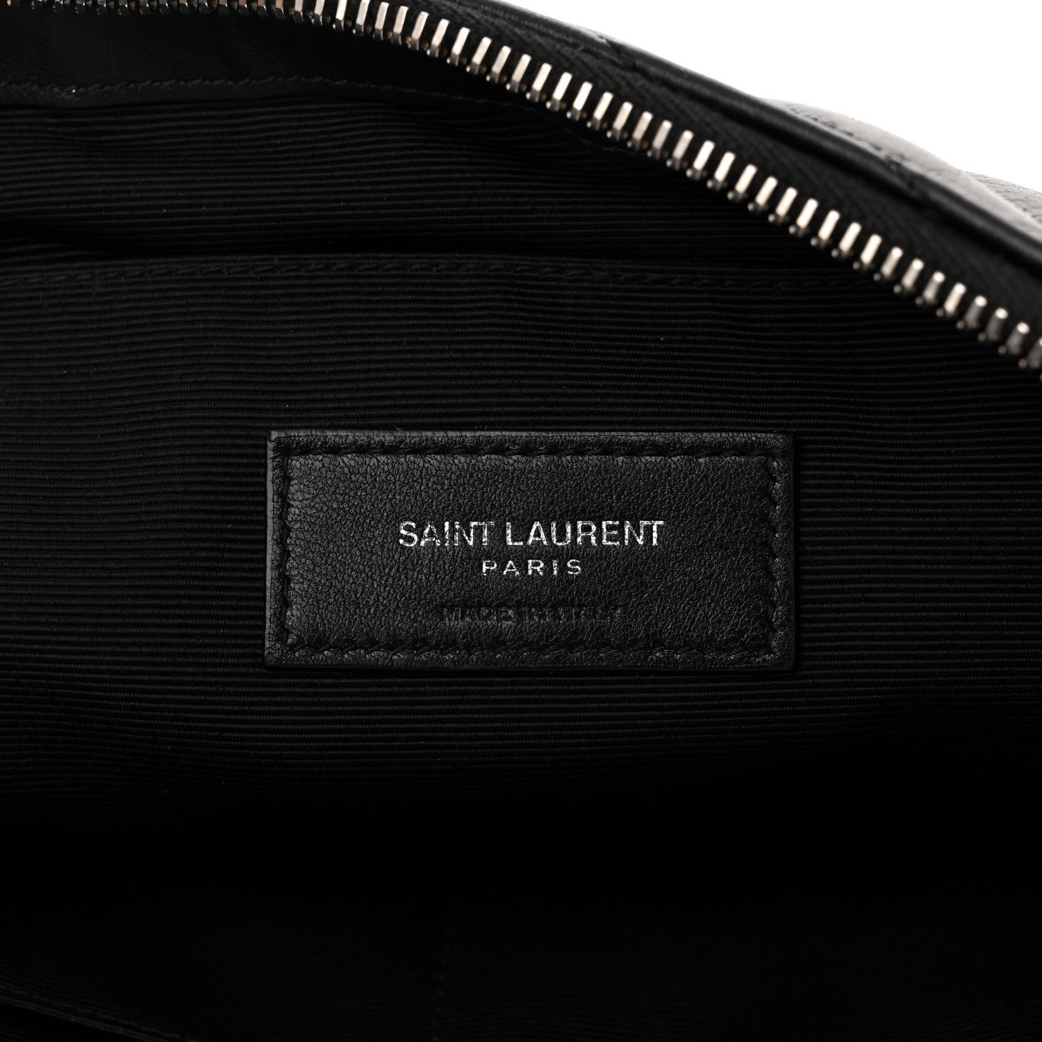 Saint Laurent Calfskin Matelasse Monogram Cassandre Tablet Pouch Black 6 of 10