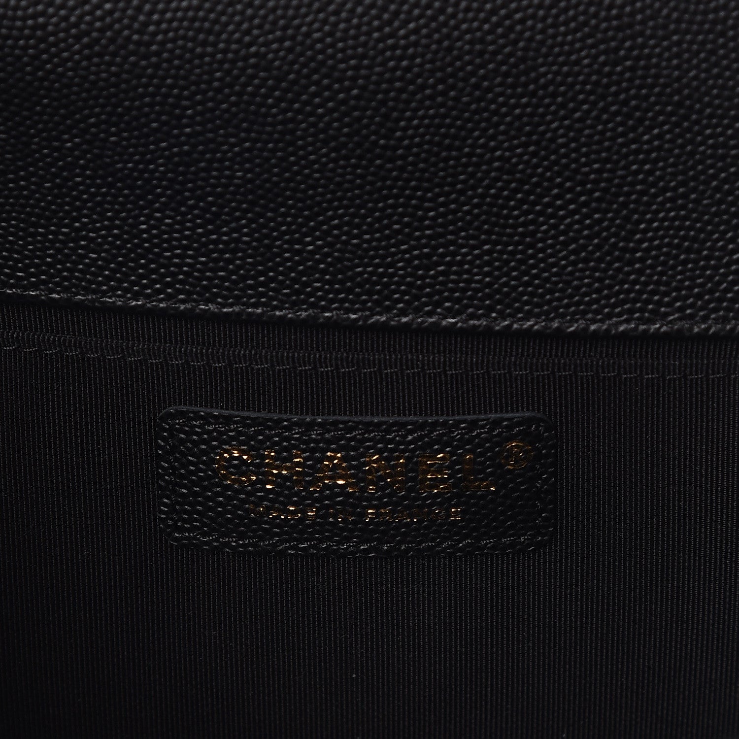 Chanel Caviar Quilted Medium Boy Flap Black 6 of 10