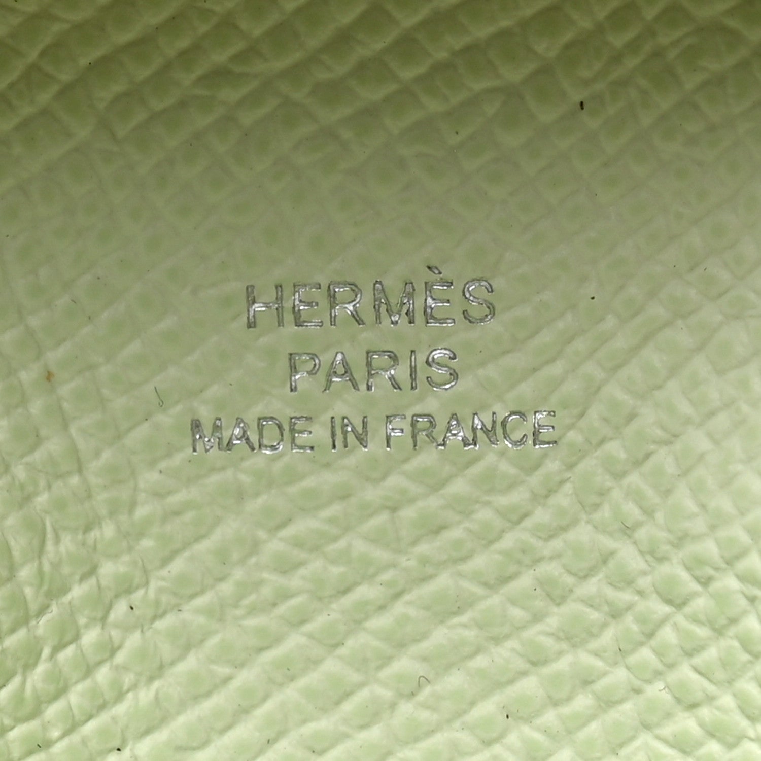 Hermes Epsom Bastia Verso Coin Purse Gold Vert Fizz 6 of 8