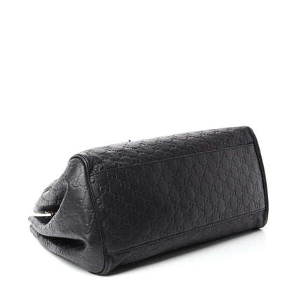 Gucci Guccissima Medium Emily Shoulder Bag Black 4 of 10