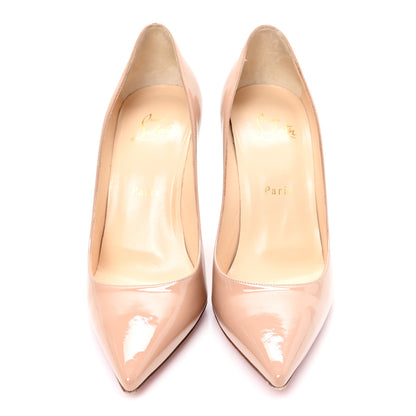 Christian Louboutin Patent So Kate 100 Pumps 39.5 Nude 3 of 8