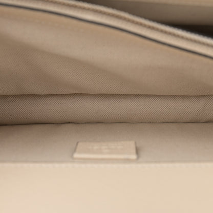 Gucci Textured Calfskin Crystal Small Dionysus Shoulder Bag Mystic White 5 of 14