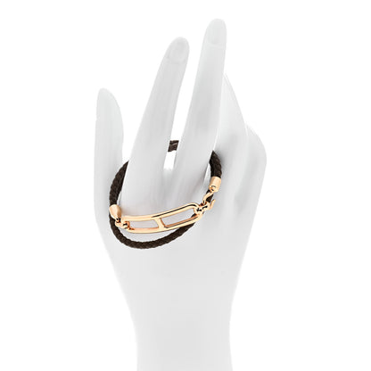 Hermes Swift Roulis Double Tour Bracelet T2 Etoupe 2 of 5