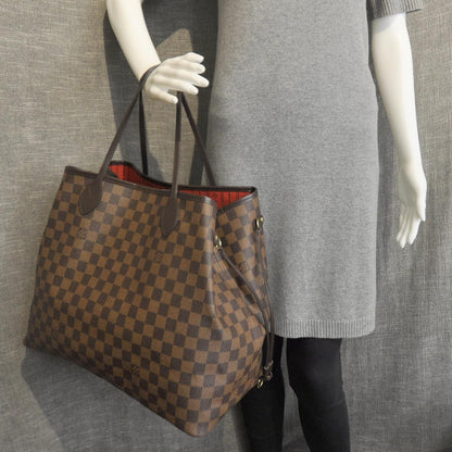 Louis Vuitton Damier Ebene Neverfull GM 3 of 9