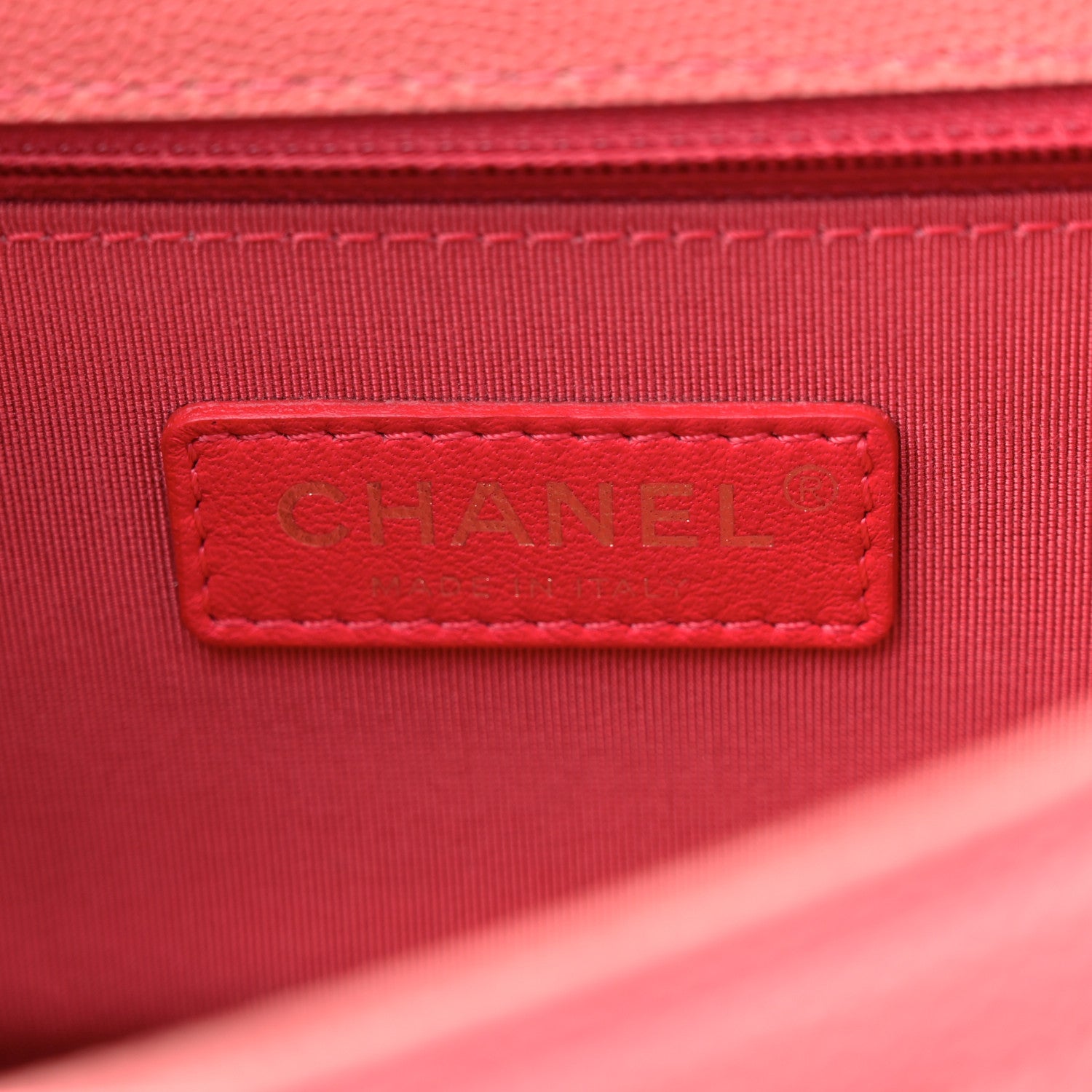 Chanel Caviar Quilted Small Sunset On The Sea Flap Coral 6 of 10