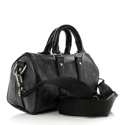 Louis Vuitton Reverse Monogram Eclipse Keepall Bandouliere 25 3 of 14