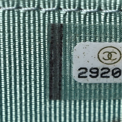 Chanel Caviar Quilted Zip Coin Purse Light Blue 7 of 8
