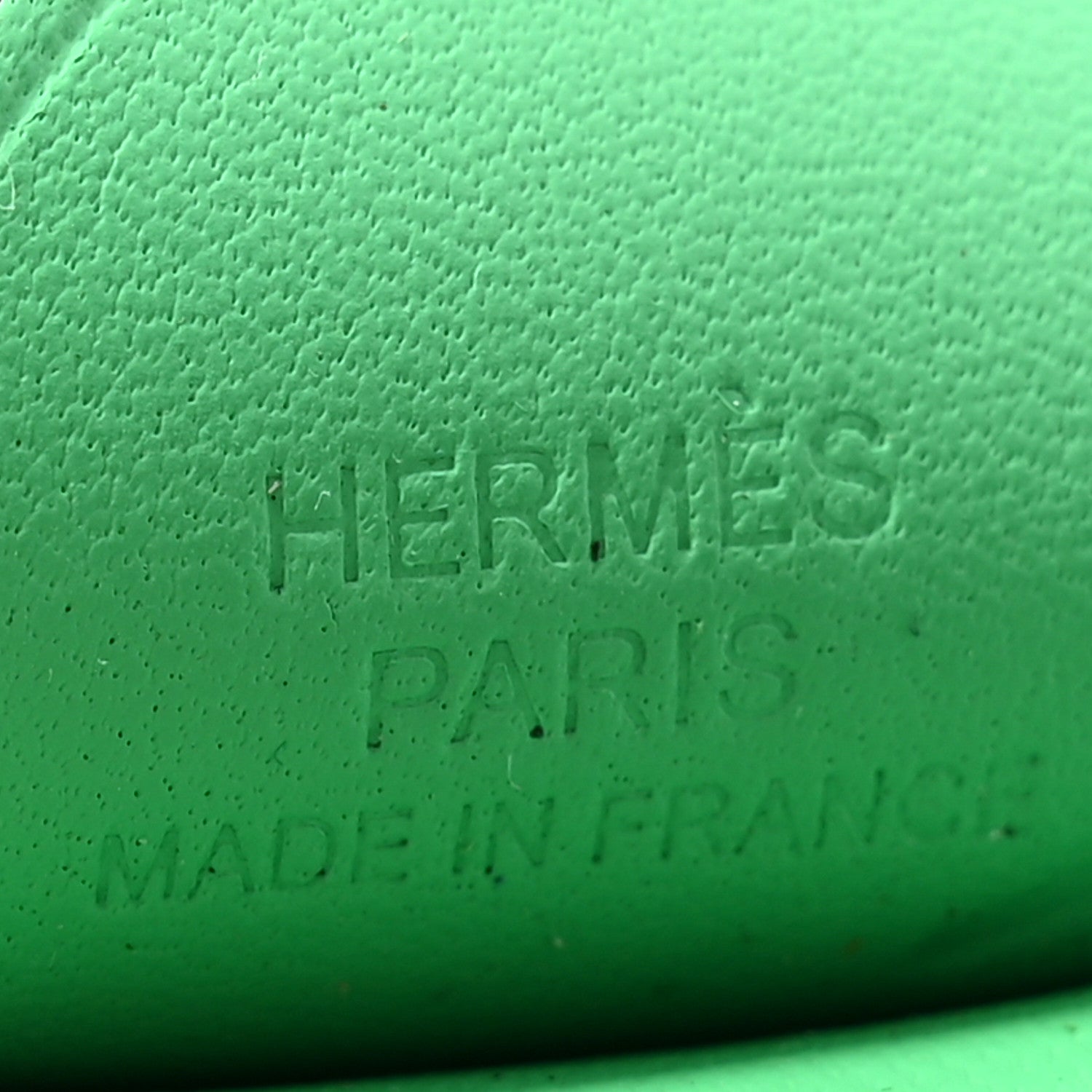 Hermes Milo Lambskin Grigri Rodeo Pegase Horse Bag Charm PM Vert Comics 3 of 5