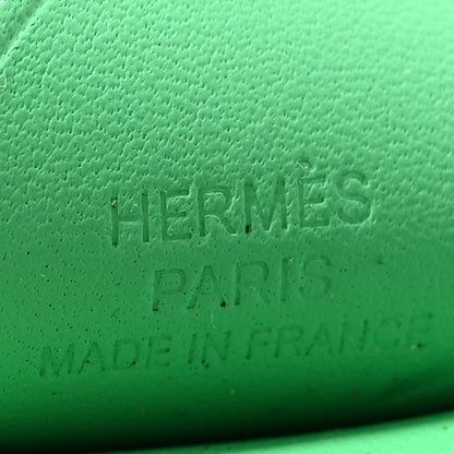Hermes Milo Lambskin Grigri Rodeo Pegase Horse Bag Charm PM Vert Comics 3 of 5