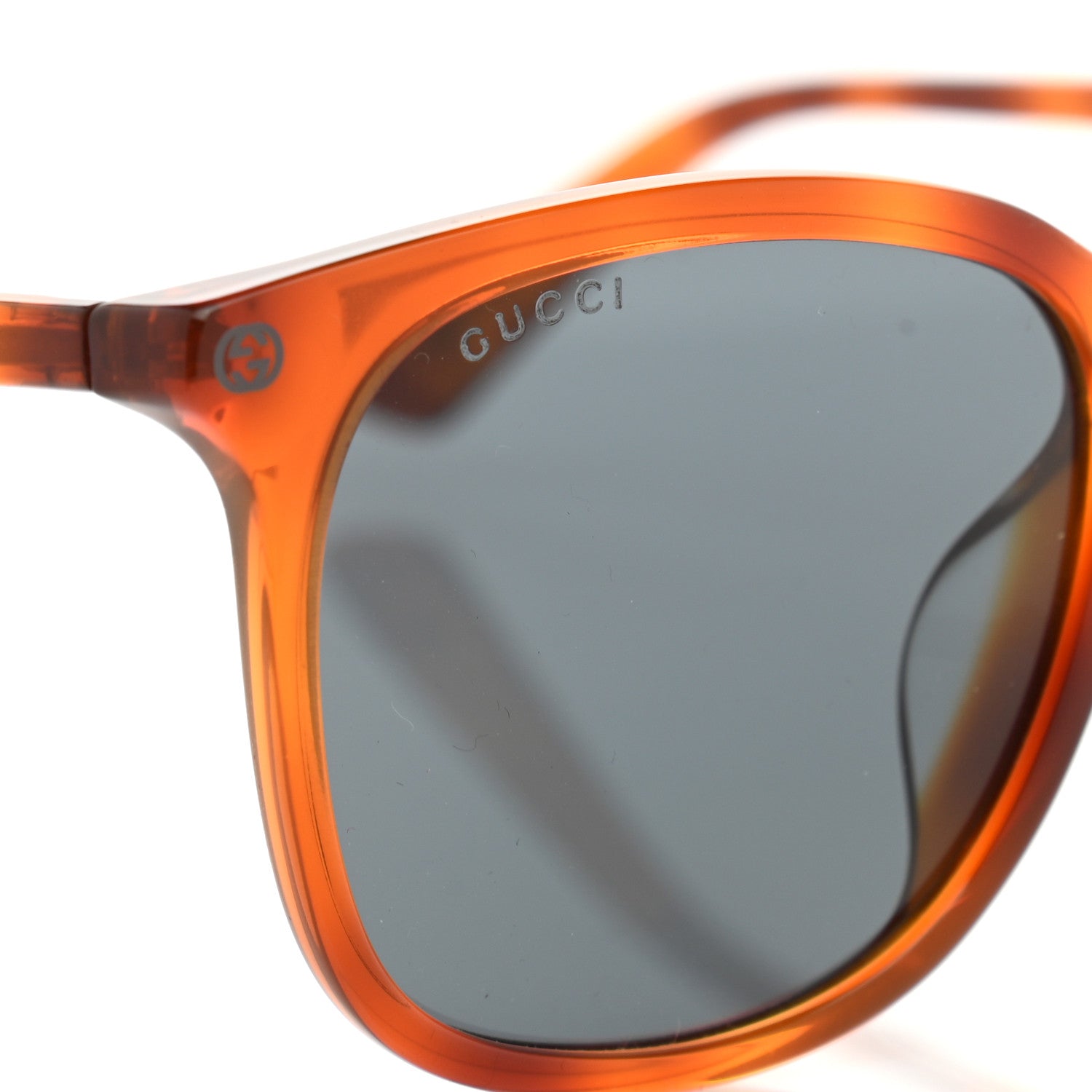 Gucci Acetate Sunglasses GG0154S Tortoise 7 of 7