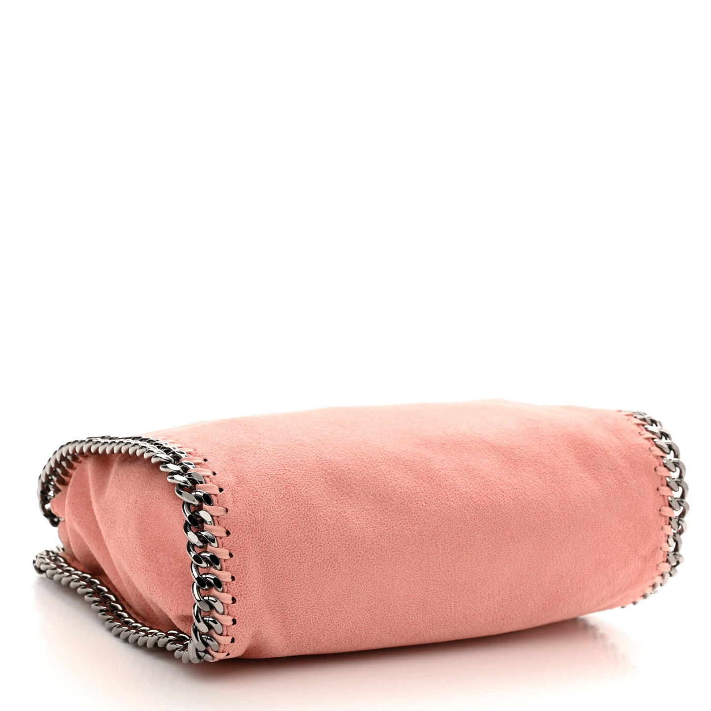 Shaggy Deer Mini Falabella Fold Over Tote Pink