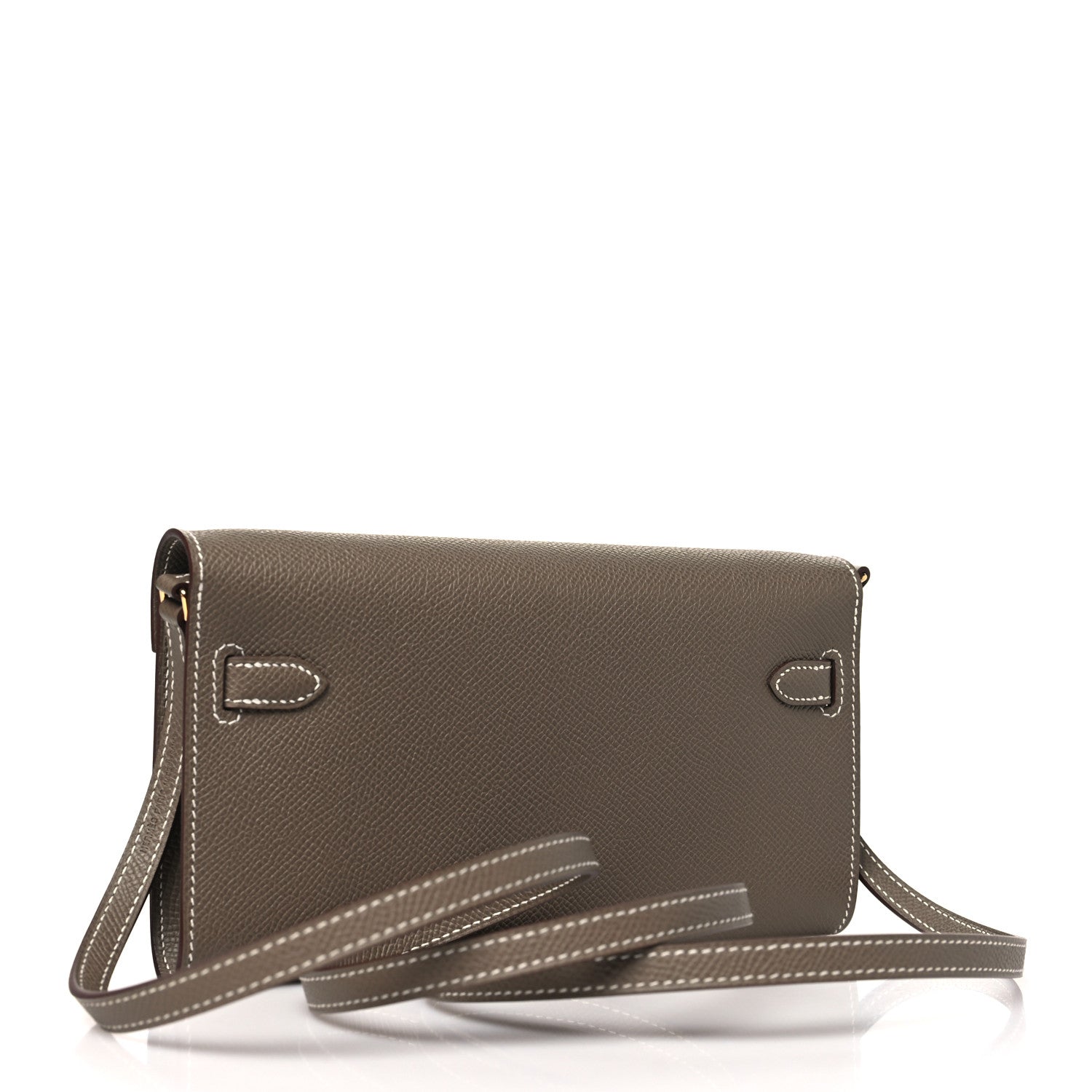 Hermes Epsom Kelly Wallet To Go Etoupe 4 of 11
