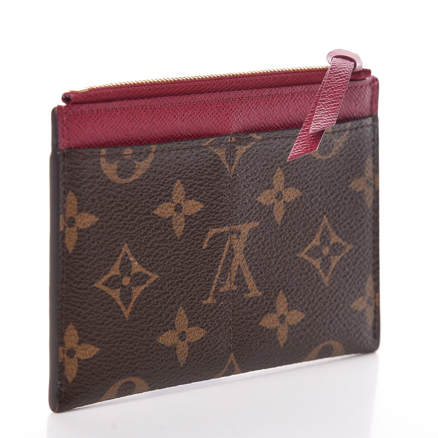 Louis Vuitton Monogram Zipped Card Holder Fuchsia 3 of 7