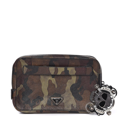 Prada Saffiano Camouflage Travel Bag Mimetico 1 of 11