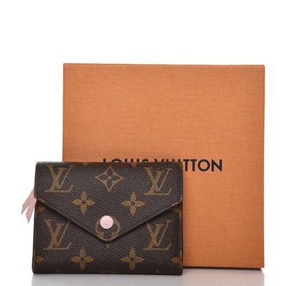 Louis Vuitton Monogram Victorine Wallet Rose Ballerine 8 of 8