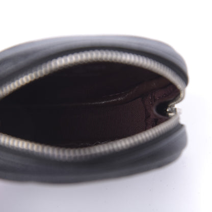 Chanel Caviar Quilted Zip Around Classic Coin Purse Black 5 of 9