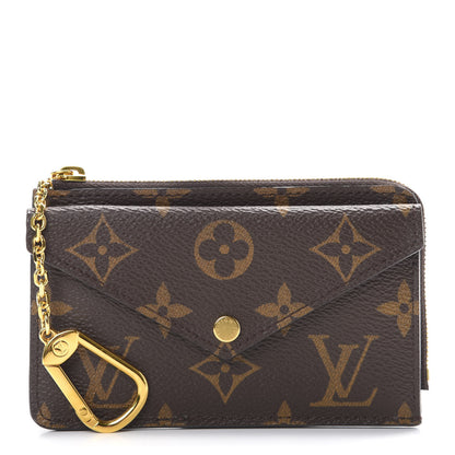 Louis Vuitton Monogram Recto Verso Card Holder Black 1 of 6