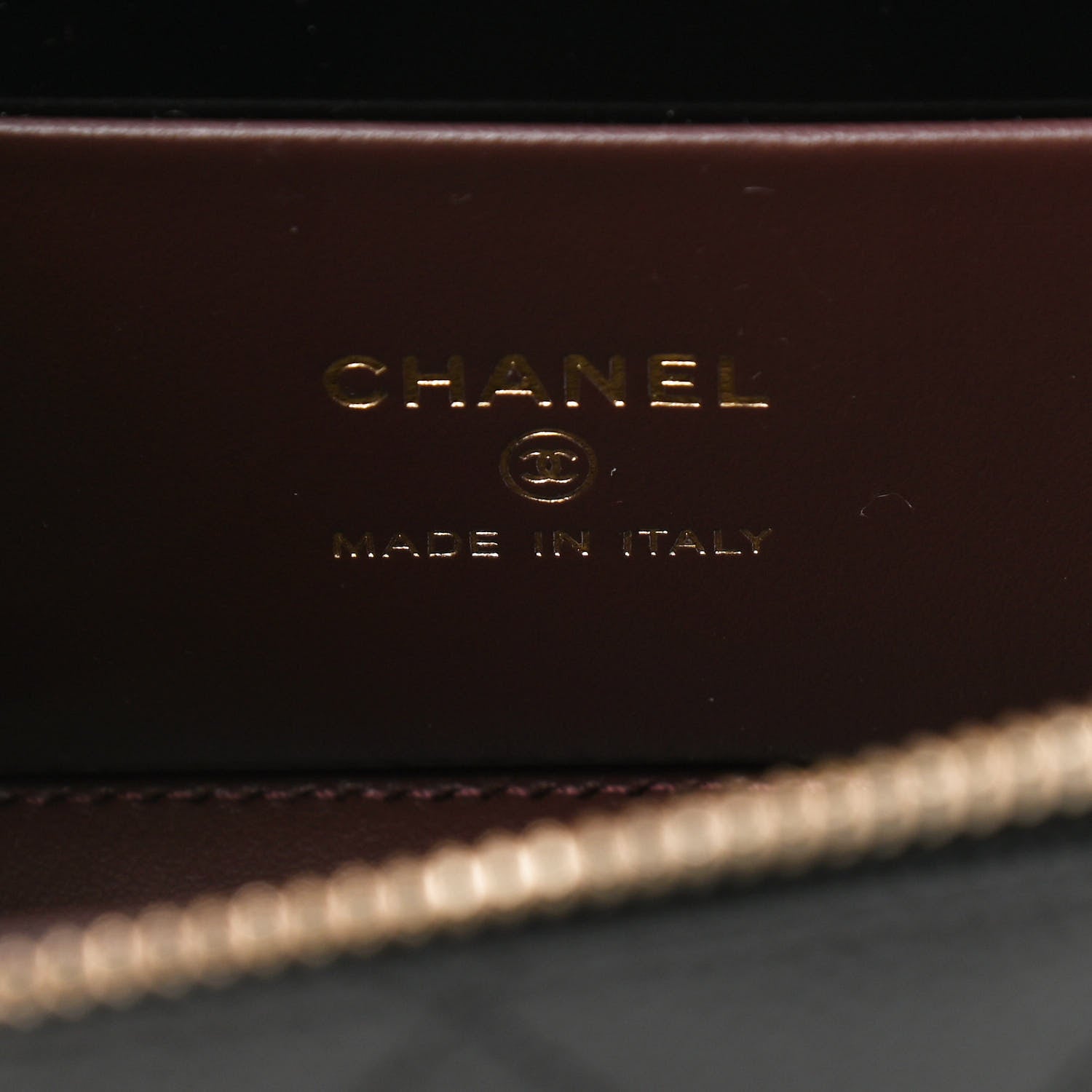 Chanel Caviar Quilted Small Vanity Case With Chain Black 7 of 12