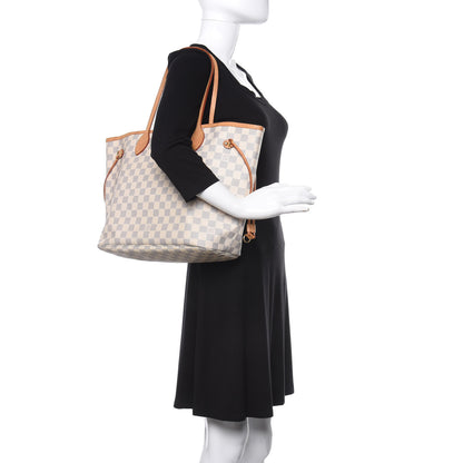 Louis Vuitton Damier Azur Neverfull MM 2 of 10