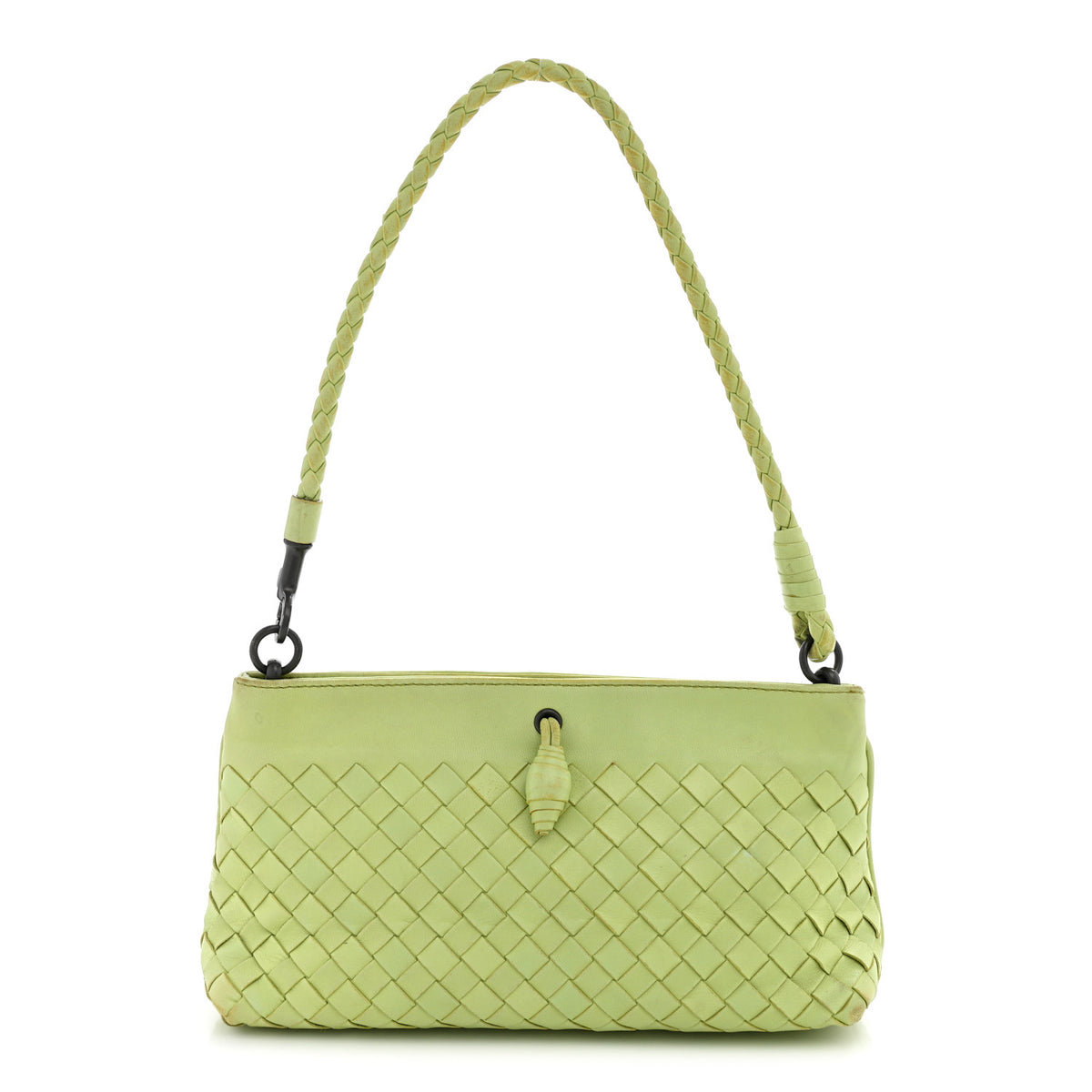 Bottega Veneta Nappa Intrecciato Mini Shoulder Bag Green 1 of 13