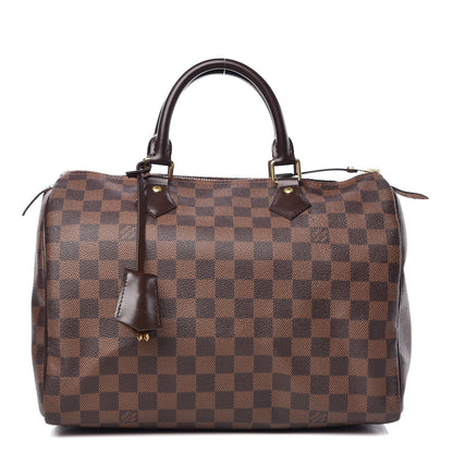 Louis Vuitton Damier Ebene Speedy 30 1 of 11