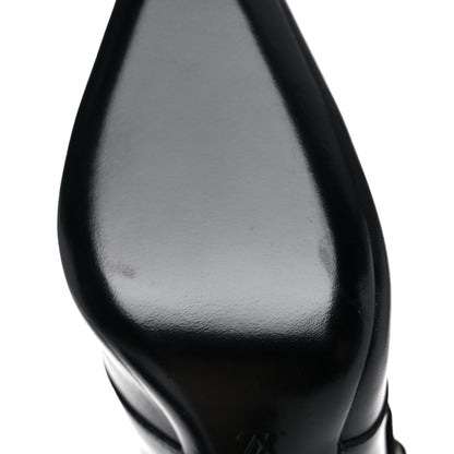 Louis Vuitton Calfskin Monogram Janet Ankle Boots 37 Black 7 of 8