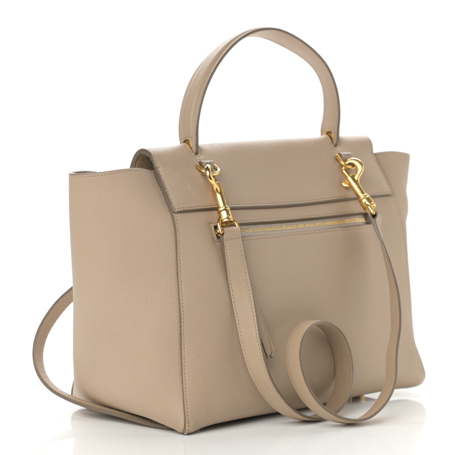 Celine Grained Calfskin Mini Belt Bag Light Taupe 3 of 14