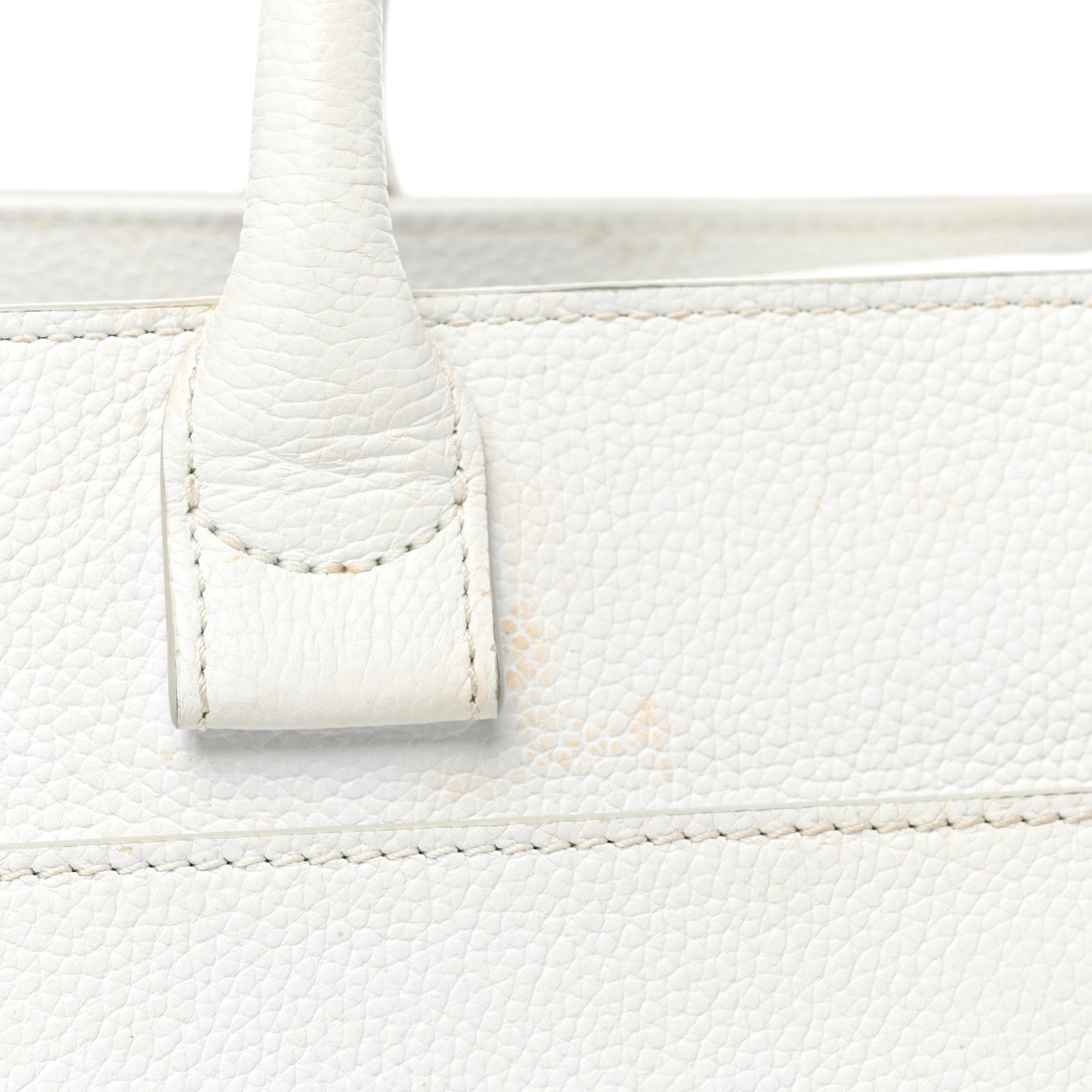 Chanel Grained Calfskin Small Neo Executive Shopper Tote White 18 of 21