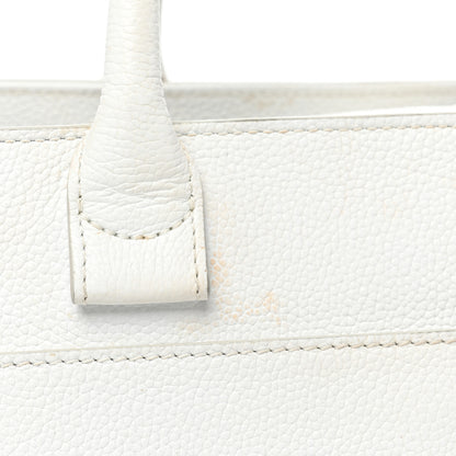 Chanel Grained Calfskin Small Neo Executive Shopper Tote White 18 of 21