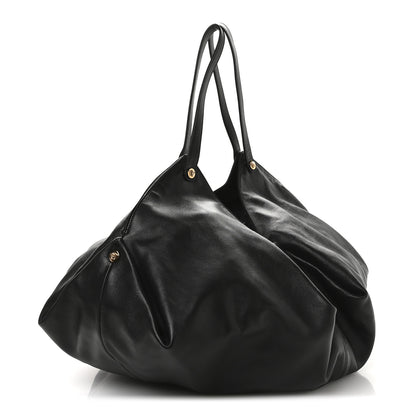 Versace Nappa Large Protea Shoulder Bag Black 3 of 11