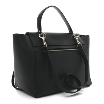Celine Grained Calfskin Micro Belt Bag Navy Blue 3 of 10