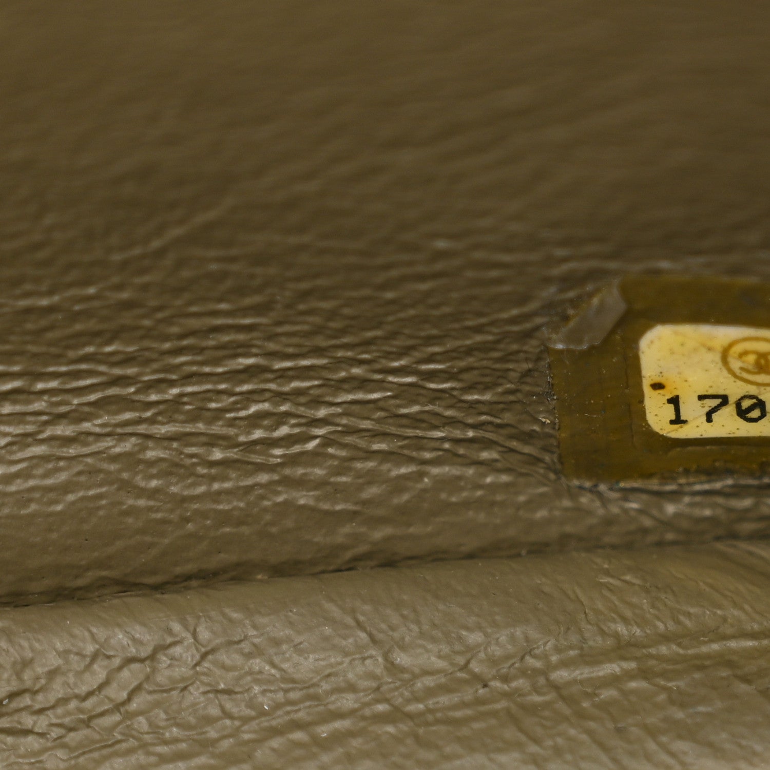 Chanel Caviar Quilted Mini Rectangular Flap Khaki 7 of 10
