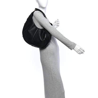 Saint Laurent Calfskin Mombasa Shoulder Bag Black 2 of 11