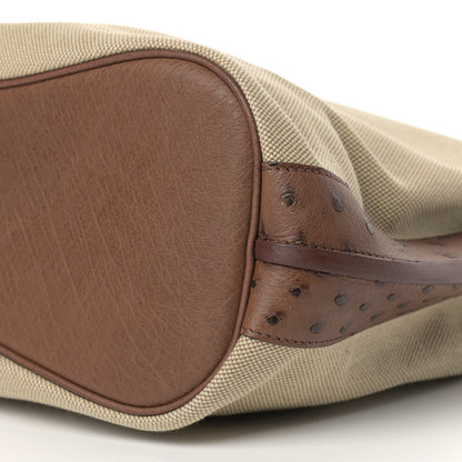 Hermes Ostrich Toile So Kelly 26 Etrusque 8 of 9