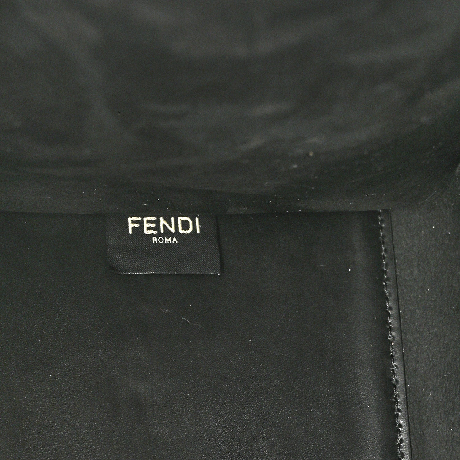 Fendi Vitello King Plexiglass Medium Fendi Sunshine Shopper Tote Black 6 of 10