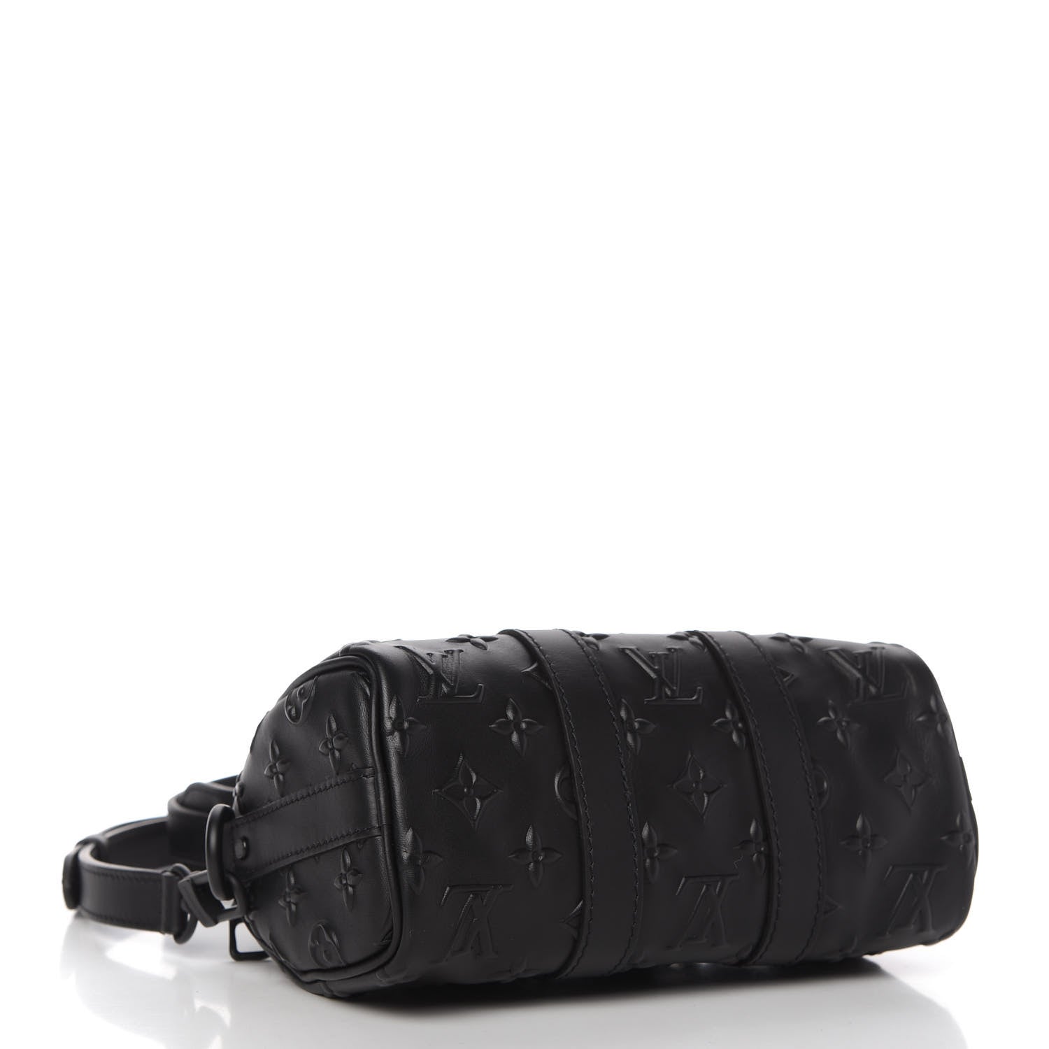 Louis Vuitton Monogram Seal Keepall XS Black 4 of 9