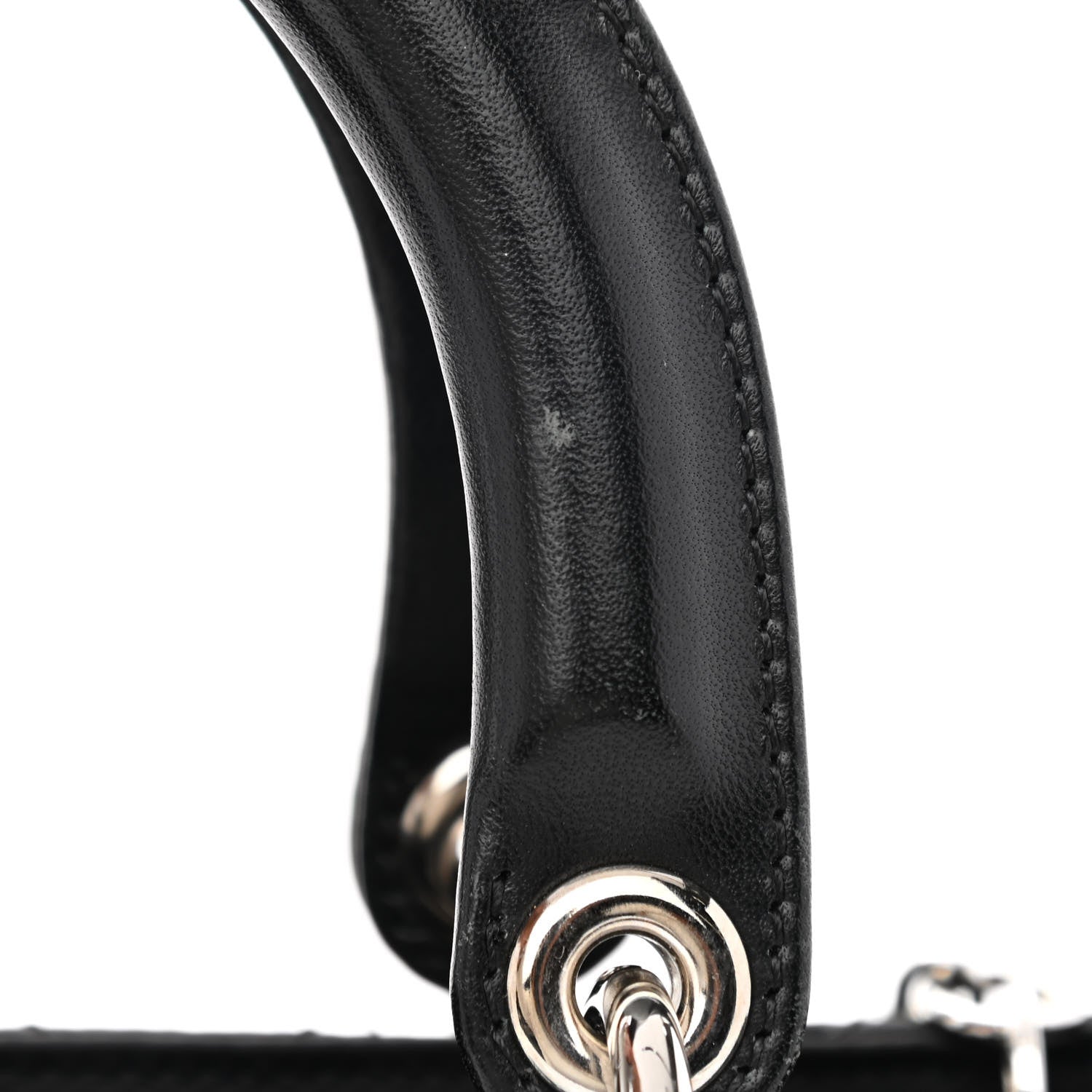 Christian Dior Satin Cannage Medium Lady Dior Black 11 of 15