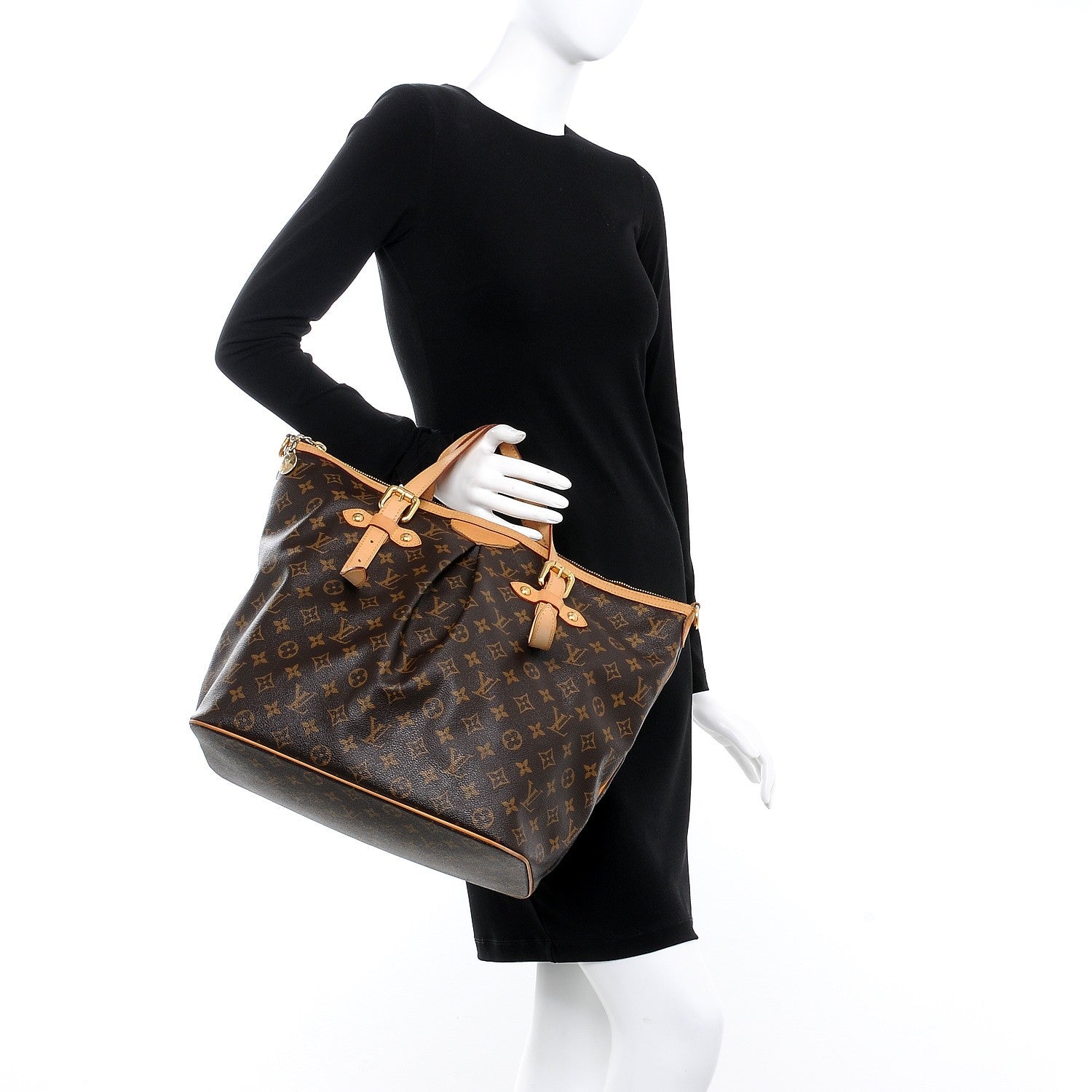Louis Vuitton Monogram Palermo GM 3 of 7