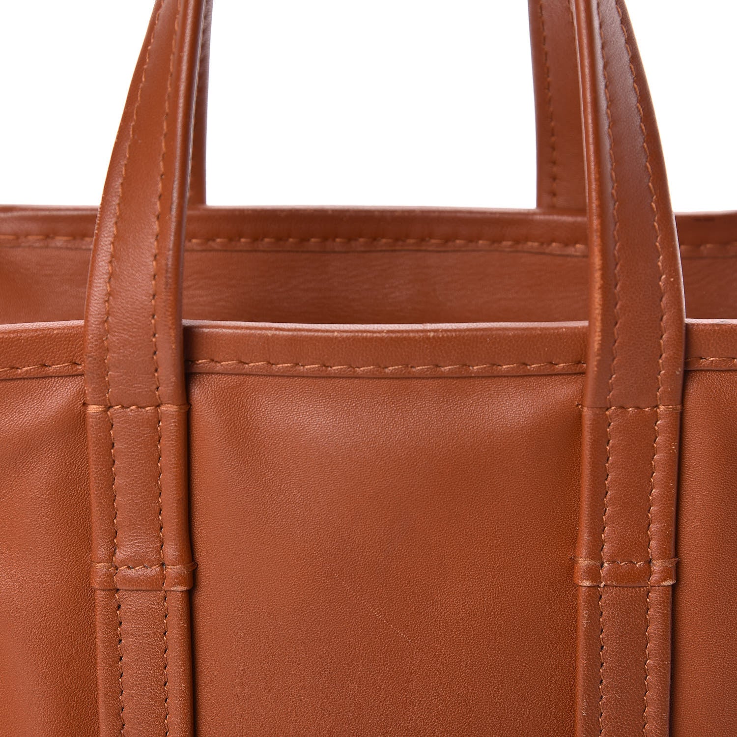 Balenciaga Agneau XS Bazar Shopper Tote Marron Fauve 13 of 19