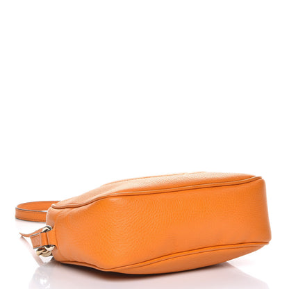 Gucci Pebbled Calfskin Small Soho Disco Bag Curcuma 4 of 12