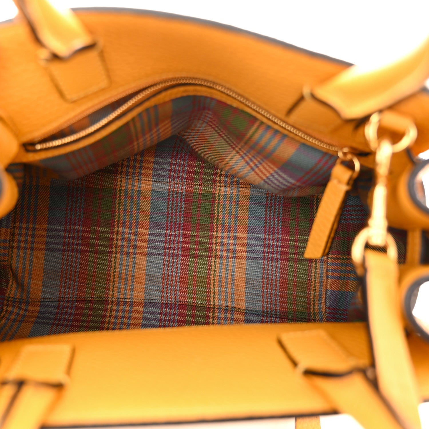 Mulberry Heavy Grain Calfskin Small Belted Bayswater Tote Deep Amber 5 of 11