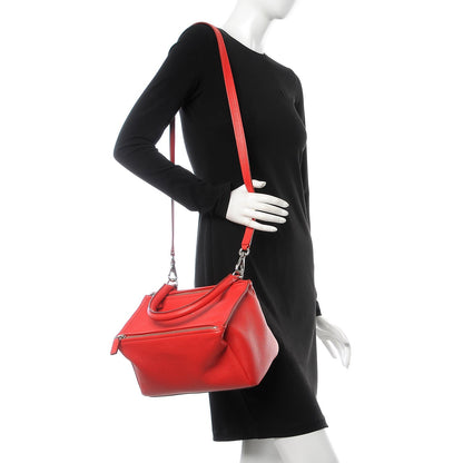 Givenchy Sugar Goatskin Small Pandora Red 2 of 9