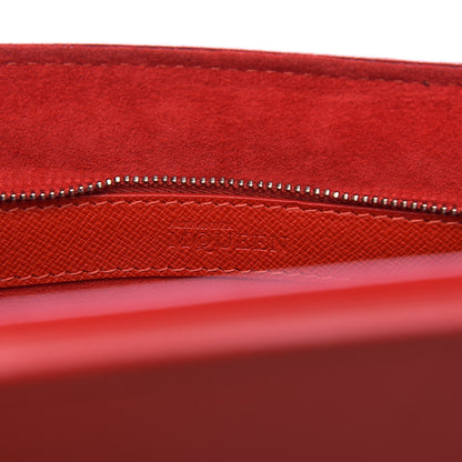 Alexander McQueen Grained Calfskin Large Heroine Red 8 of 16
