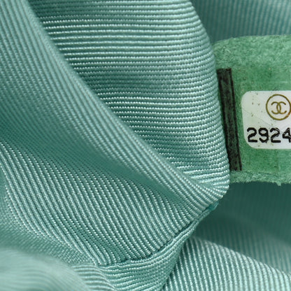 Chanel Goatskin Quilted Medium Chanel 19 Flap Light Blue 9 of 10