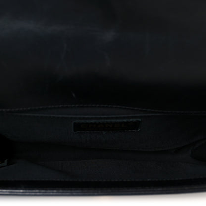 Chanel Lambskin Quilted Medium Boy Flap Black 5 of 10