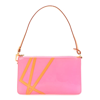 Louis Vuitton Vernis Fluo Lexington Pochette Pink 1 of 9