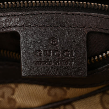 Gucci Monogram Medium Interlocking Icon Tote Dark Brown 6 of 10