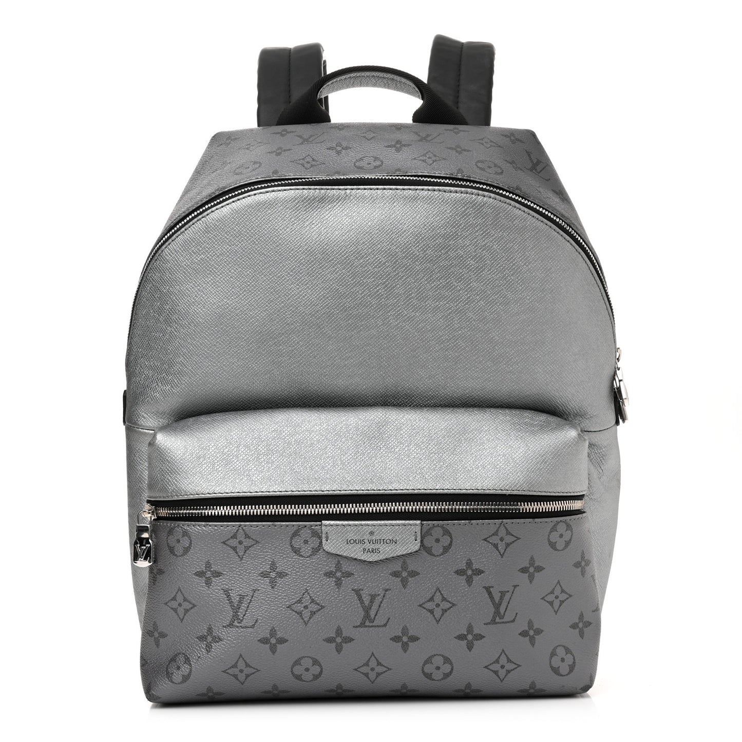 Monogram Taiga Discovery Backpack PM Silver