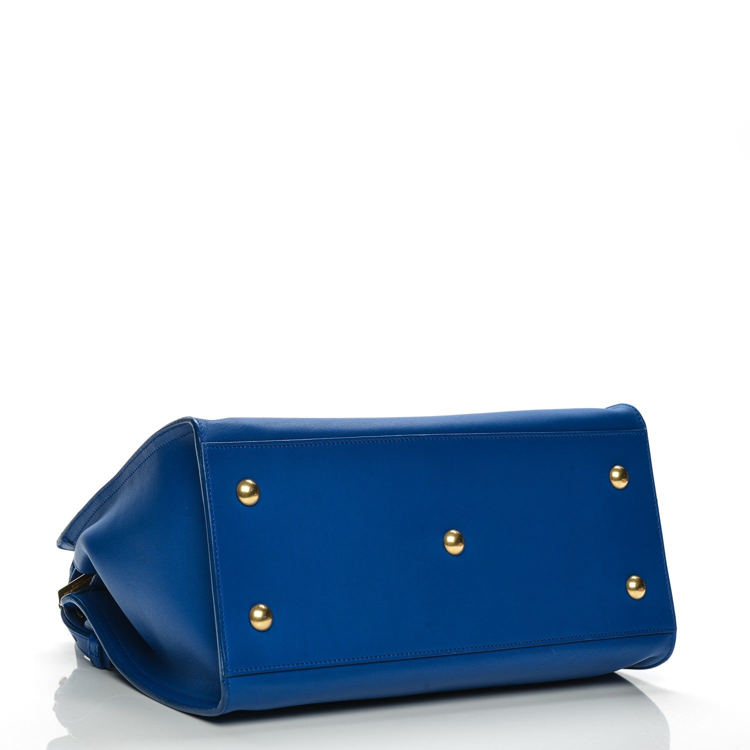 Saint Laurent Calfskin Small Classic Y Cabas Royal Blue 4 of 8