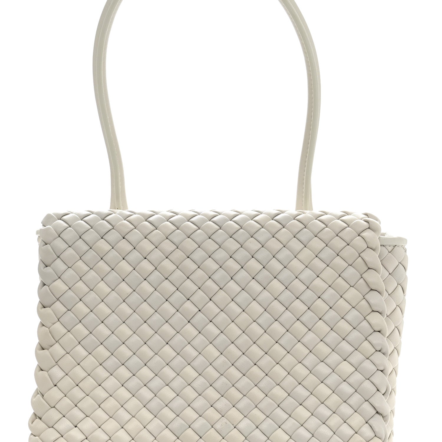 Bottega Veneta Nappa Intrecciato Patti Top Handle Bag Chalk 8 of 10
